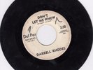 Darrell Rhodes 45 Red Sails in the Sunset/Don't Let DEL PAR rockabilly bopper LI