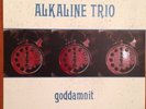 ALKALINE TRIO Goddamnit LP Rare Splatter Vinyl Asian Man Hot Water Music