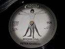 PETER GABRIEL ( GENESIS)  Modern Love UK CHARISMA CB302 EX/EX+ WITHDRAWN 'Nude'