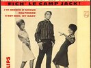 JACKY RIDER & SES STARLETTES FICH’ LE CAMP JACK Rare 45T EP BIEM PHILIPS 432.714