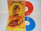 METALLICA METALLIC DEATH VOL 1 AND 2 1983 LIVE VINYL 2 LP JUMP IN THE FIRE
