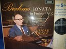 SXL 6041 WBg ED1 *CLIFFORD CURZON* BRAHMS PIANO SONATA /INTERMEZZO* NM