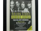 ROLLING STONES+Voodoo 1995 TOUR+POSTER+AD+RARE ORIG+FRAMED+EXPRESS GLOBAL SHIP