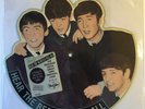 THE BEATLES  HEAR THE BEATLES TELL ALL LP VJ PICTURE DISC  STICKER PRO-202 USA