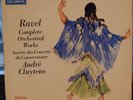 Columbia 33CX 1833 Ravel orchestral works Vol.2, Cluytens, BG NM