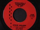 STEVE WILSON & BUSHMEN: Pretty Little Angel / When Will I Learn Not To Cry 45 (