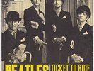 BEATLES Ticket To Ride RARE Sweden 45 swedish Yes It Is LISTEN