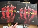 Peace- In Love - Red Vinyl Signed Ltd Edition