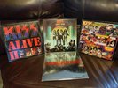 Kiss 4 Vinyl LP Love Gun NM Unmasked NM Double Platnum EX Alive II VG Casablanca