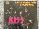 Kiss - I Was Made for Loving you - Rare German/Germany 7''  Pink Vinyl Single