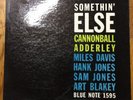 Cannonball Adderly “Somethin’ Else ” Blue Note LP 1595 RVG Ear DG
