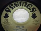 rare reggae record  Flora Adams Fire Fire 7
