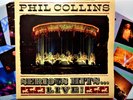 PHIL COLLINS Serious Hits Live VINYL Lp Orig UK Double Record + Inners GENESIS