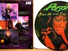 EX/EX  POISON OPEN UP AND SAY.. AHH  VINYL PICTURE PIC DISC LP + INSERT