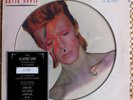DAVID BOWIE - ALADDIN SANE PICTURE DISC LP LIMITED EDITION NUMBERED NM/NM BOPIC1