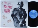 IDA COX W/COLEMAN HAWKINS Blues For Rampart Street RIVERSIDE LP VG++ mono