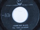 Islands Deep Soul 45 TONY SEYMOUR Young Boy Blues CARIB HEAR