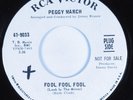 Northern Soul 45 PEGGY MARCH Fool Fool Fool RCA VICTOR VG++ promo HEAR