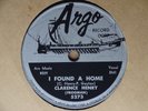 1957 R&B 78 rpm CLARENCE (FROGMAN) HENRY I Found a Home / It Won’t Be Long  ARGO