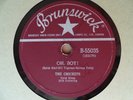 1957 Rockabilly 78 rpm THE CRICKETS Oh Boy  / Not Fade Away  BRUNSWICK Canada