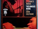 THELONIOUS MONK/JOHN COLTRANE MONKS MUSIC VERY RARE RIVERSIDE PROMO-ONLY MONO LP