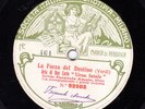 196g4.  Pasquale Amato - Forza Destino-Urna fatale & Son pedra - Fono 92503/504