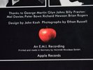 Beatles Let It Be Germany RED APPLE ww1st Press 1C 062-04 433 Y EX-PLUS Vinyl