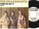 GRASS ROOTS - Come On & Say It - PROMO 45 & Picture Sleeve