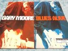 GARY MOORE BLUES ALIVE RARE L.P. NUMBERED WITH POSTER 1993 V2716