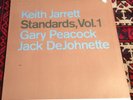 KEITH JARRETT standards, vol.1 1983 GERMAN ECM STEREO VINYL LP GARY PEACOCK
