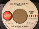 NORTHERN SOUL 45 Athens Rogues SHE COULD LOVE ME/SALLY FROM TIN PAN ALL Stop 185