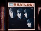 The Beatles ? Meet the Beatles  ? RARE 1964 Capitol Mono LP Blue Pre-G.M. Cover