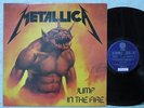 METALLICA JUMP IN THE FIRE 6TRACK 1990 LP + CARD EX+   NM Promo
