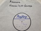 MEGADETH  killing is my business LP Test Press 1985 WHITE LABEL Metallica Slayer