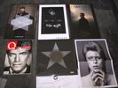 David Bowie Black Star LP Very Rare Limited To 5000 Clear Vinyl With Lithographs