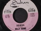 BILLY ROME & GROUP: Donna / You Runaround 45 Vocal Groups