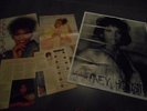 4 poster whitney houston,+ clippings belge et francais