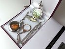 The Smiths Morrissey Signed Pocket Watch & Microphone Keychain Keyring Box Set