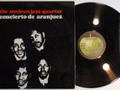 THE MODERN JAZZ QUARTET SPAIN LP CONCIERTO DE ARANJUEZ SPACE APPLE VG+ /VG+