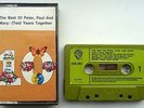 THE BEST OF PETER, PAUL AND MARY Ten Years Together RARE 1970 UK CASSETTE TAPE