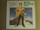 JONATHAN RICHMAN & THE MODERN LOVERS BACK IN YOUR LIFE LP ORIG '79 BESERKLEY NM