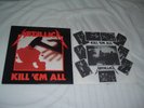 METALLICA Kill 'Em All '83 LP cultic ORIGINAL Red/Blk US press     MINT-