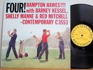 Hampton Hawes Four Contemporary C 3553 Original Yellow DG Mono Near Mint Superb