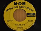 THE SEEDS 45RPM DID HE DIE / LOVE IN A SUMMER BASKET