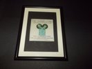 The Chameleons-2000 UK Tour-Original advert framed