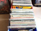 LARGE BOXES OF RECORDS DANCE HOUSE POP DJ MUSIC 260 + RECORDS