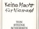 Ton Steine Scherben - Keine Macht Für Niemand Vinyl 2LP NEU 0553315