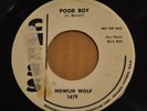 HOWLIN WOLF 45RPM POOR BOY / SITTING ON TOP OF THE WORLD