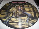 IRON MAIDEN -PIECE OF MIND- AWESOME RARE LTD PICTURE LP PRO EMI UK METALLICA