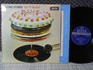 Rolling Stones m- unboxed  UK decca poster blue label LP Let it  Bleed Blue Slev